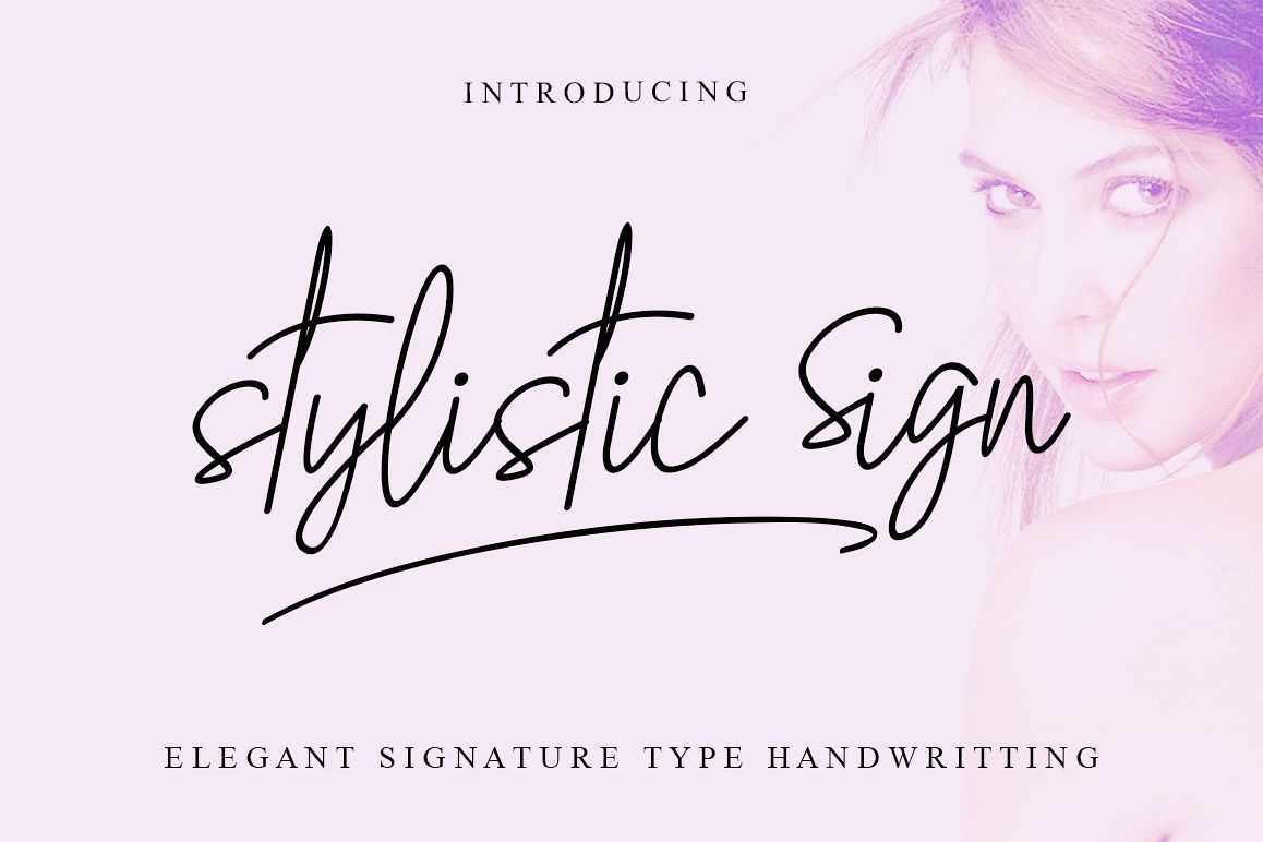 Stylistic Sign example image 1
