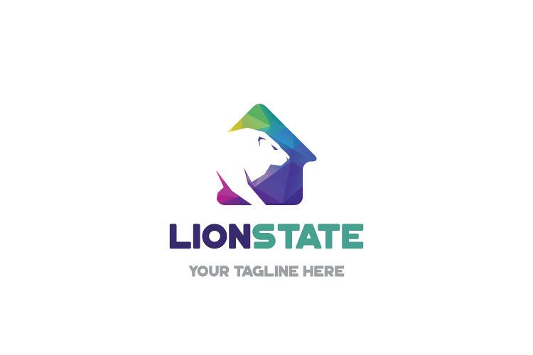 Lion Home Logo Design example image 1