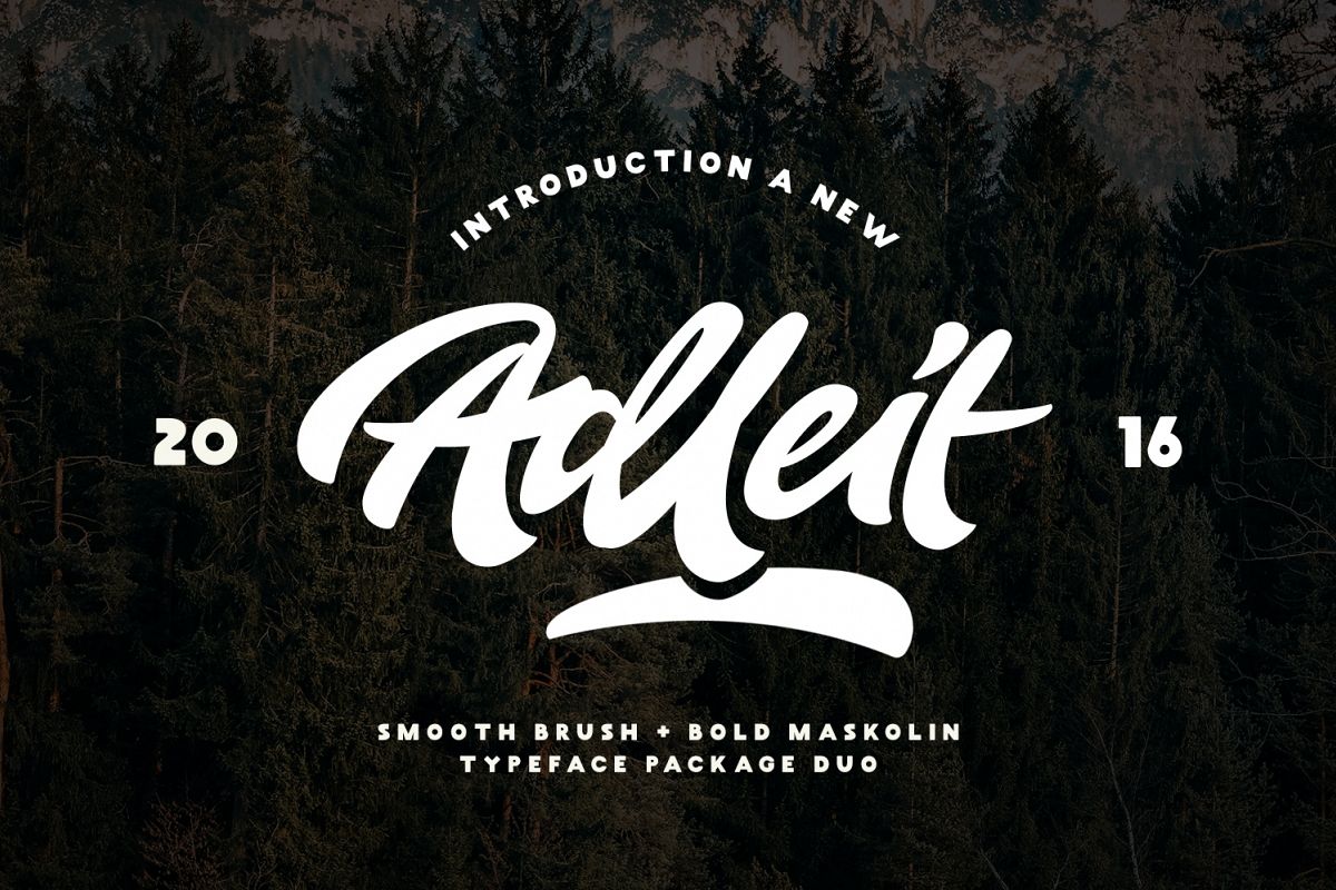 Adleit Script example image 1