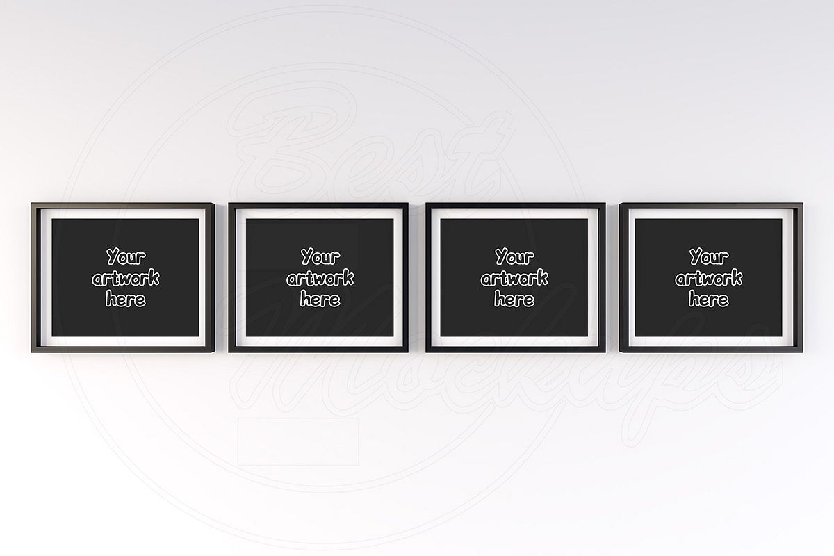 Art print mock-up frame landscape example image 1