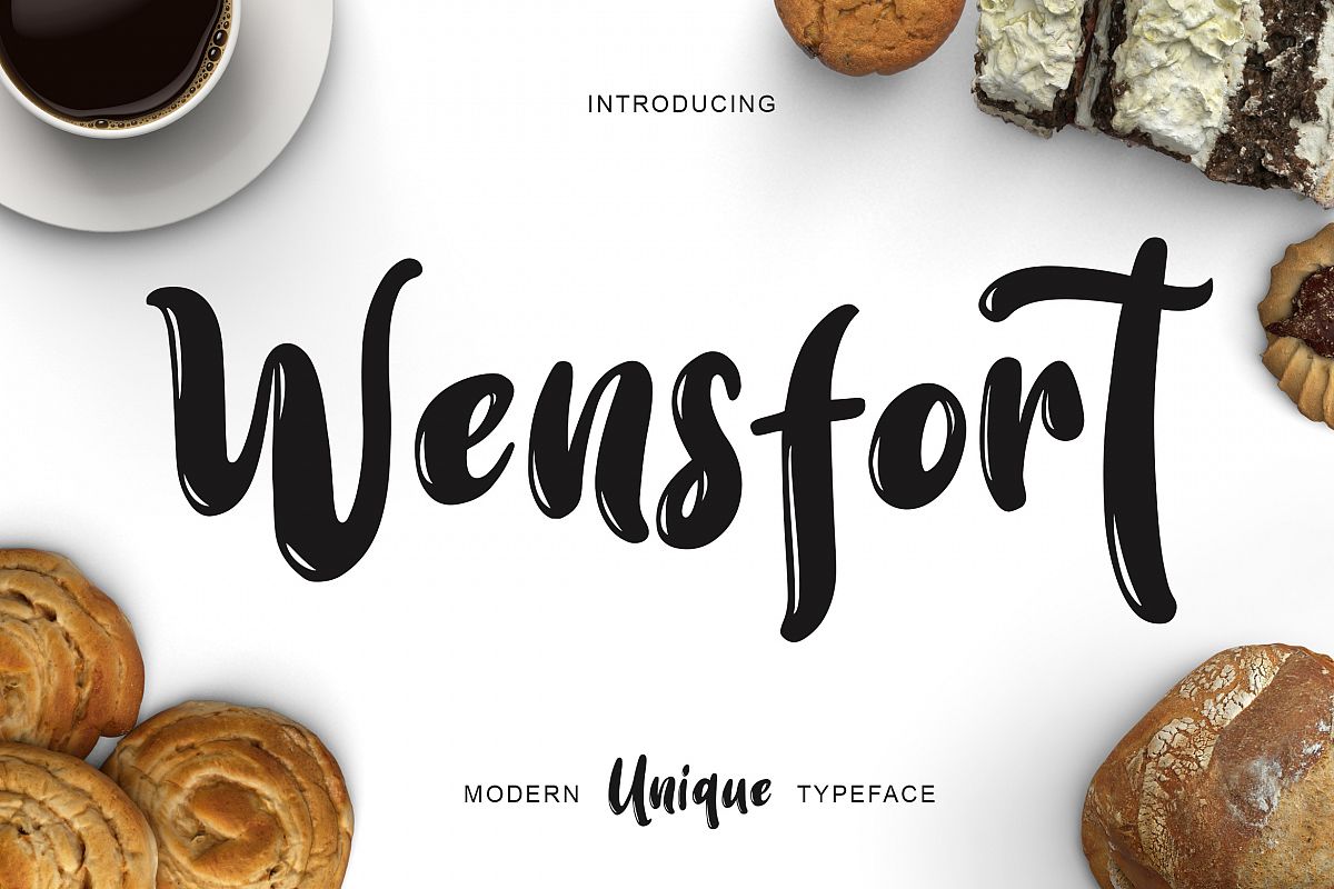Wensfort Font example image 1