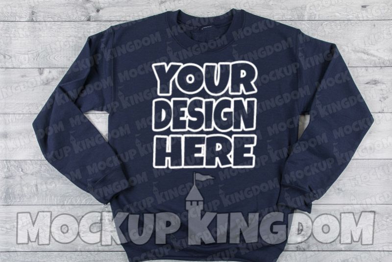 Unisex Crew Neck Sweatshirt Mockup example image 1