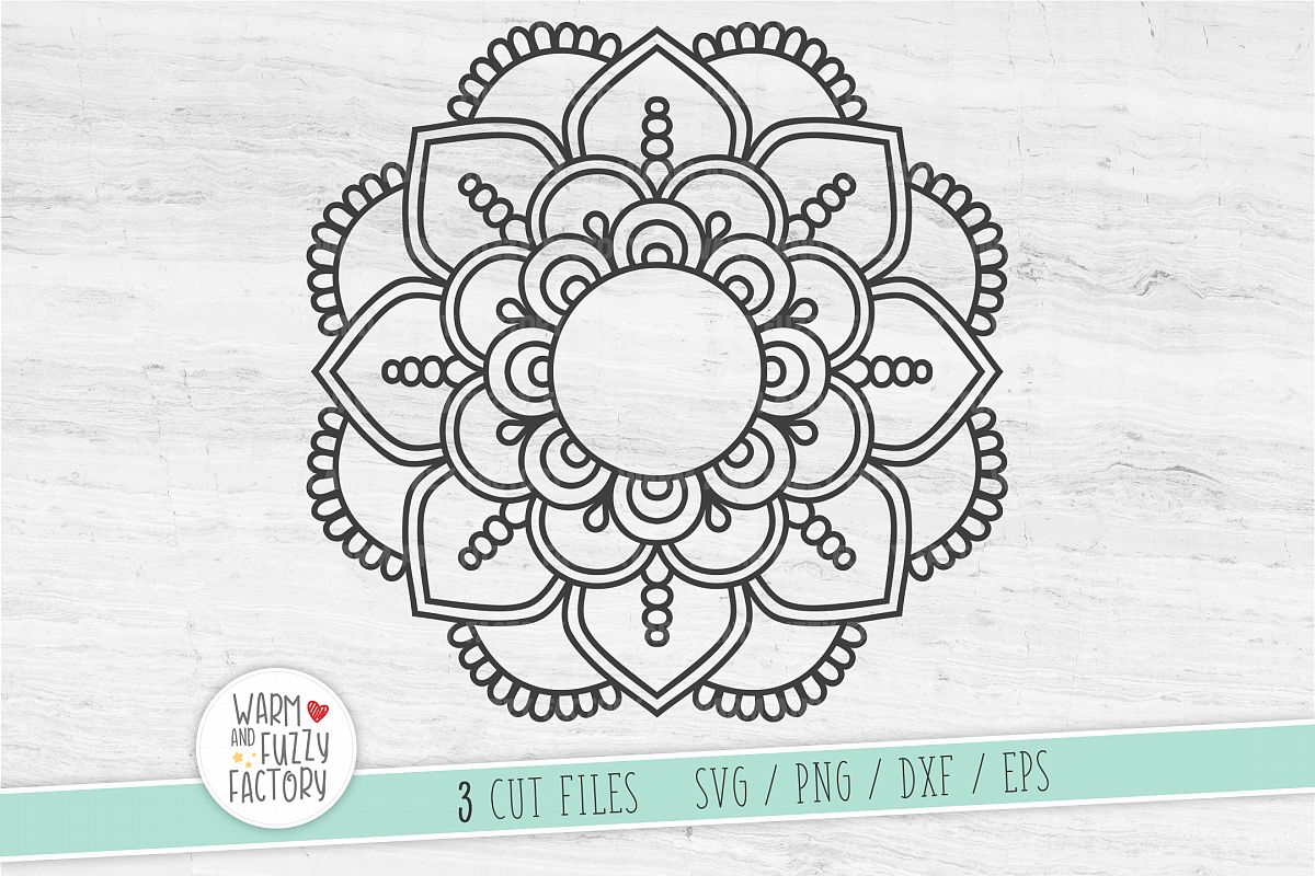 Mandala svg, Monogram mandala svg, Mandala cut file ...