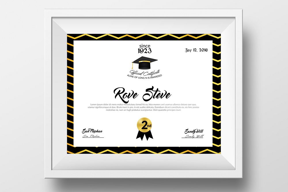 Certificate Templates example image 1