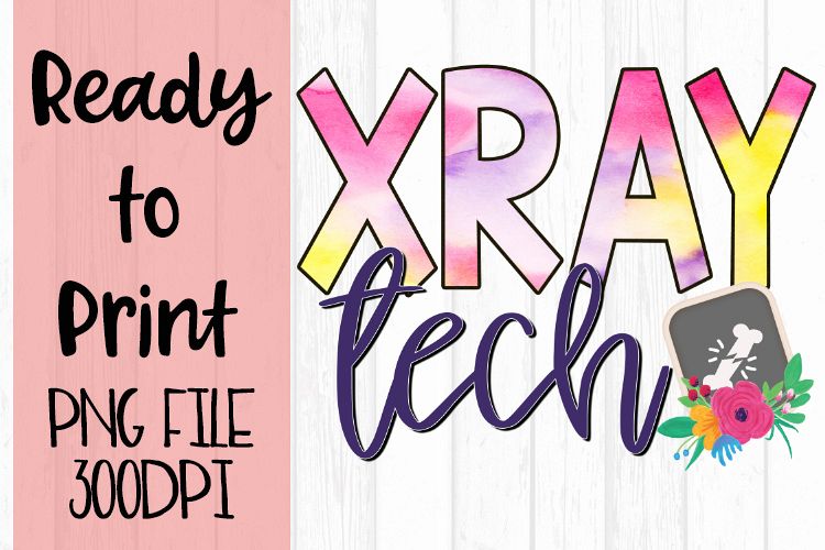X-Ray Tech Occupations Bright Ready to Print Design example image 1