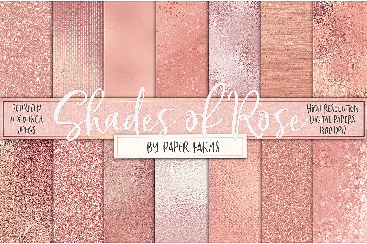 Rose gold textures example image 1