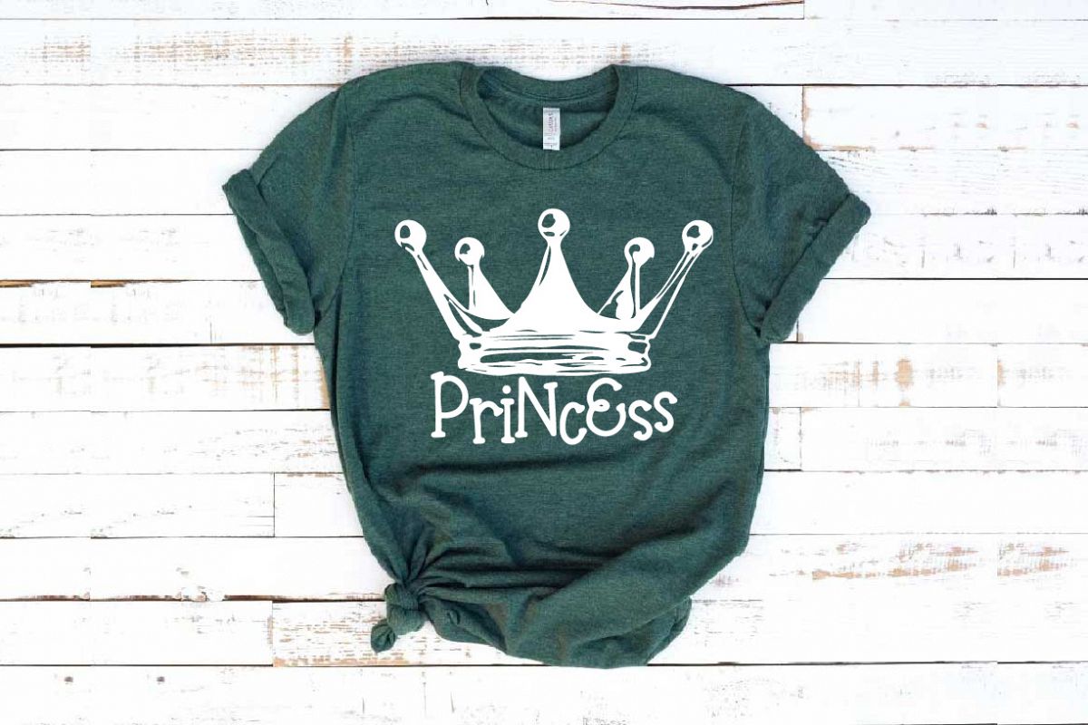 Princess Tiara SVG Fairy Tale Black Girl Magic 1260s example image 1