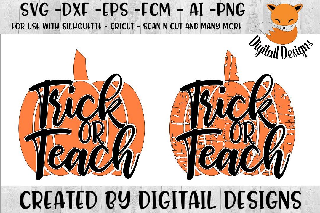 Halloween Teacher SVG for Silhouette, Cricut, Scan N Cut (136880) | Cut