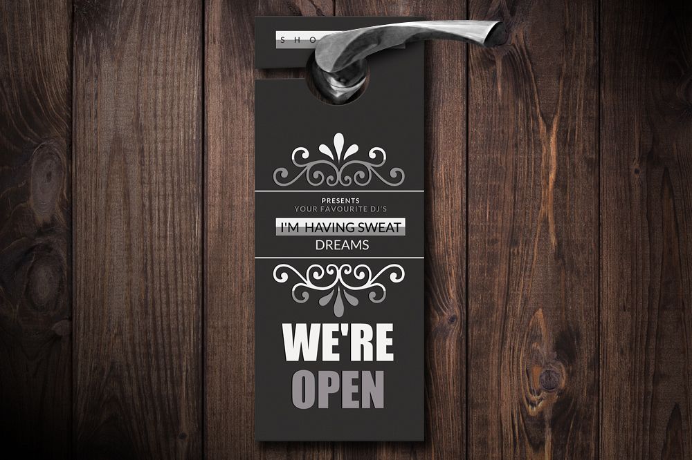 Multi Use Door Hangers example image 1