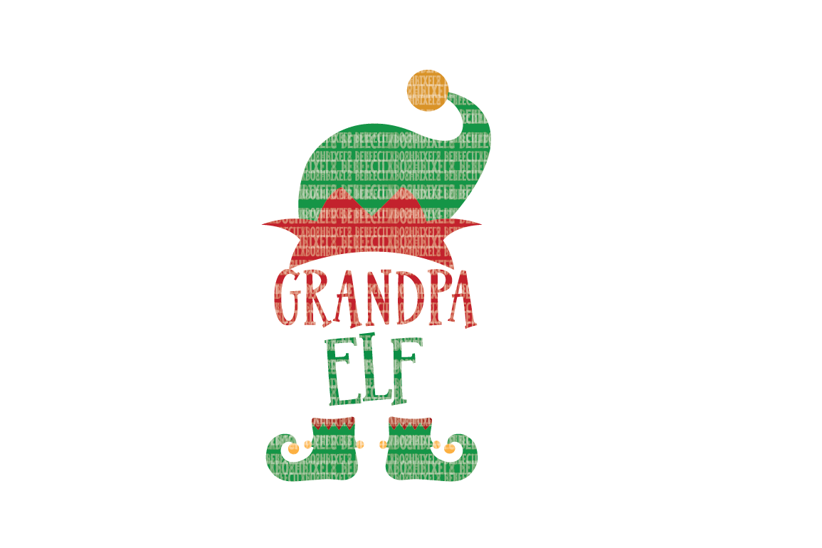 Download Christmas SVG File, Grandpa Elf, SVG Files for Cameo and ...