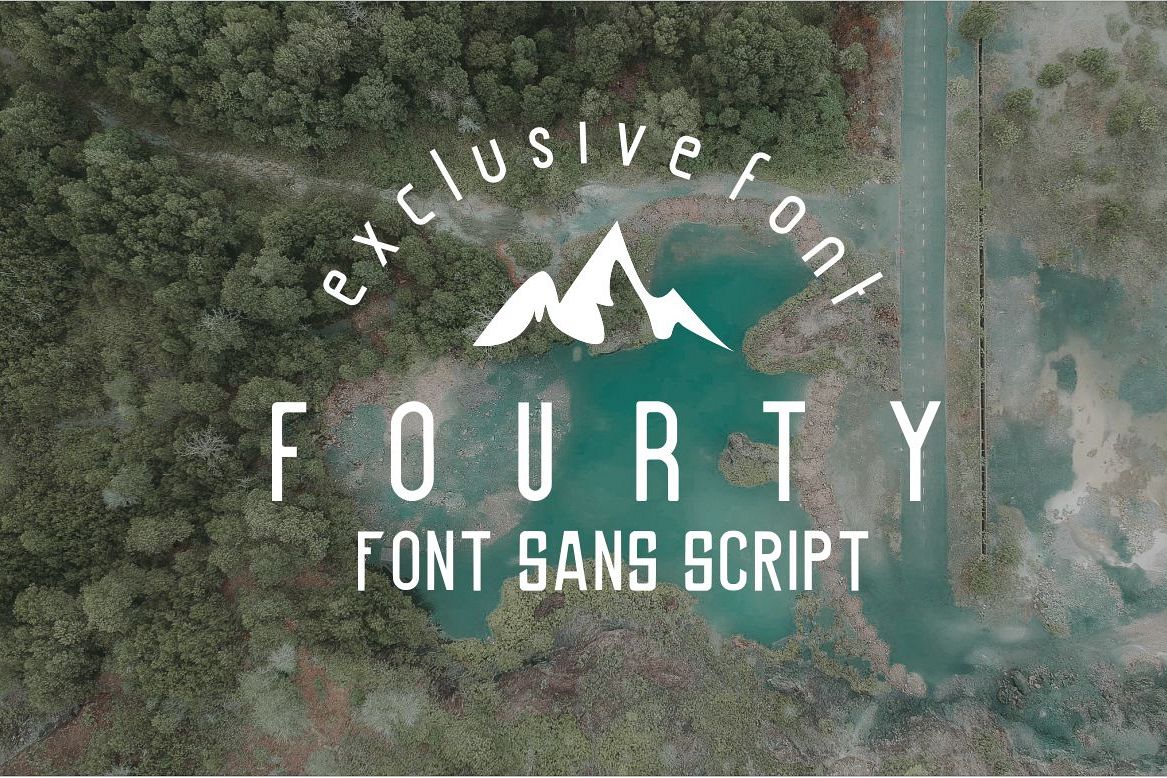Fourty Font example image 1