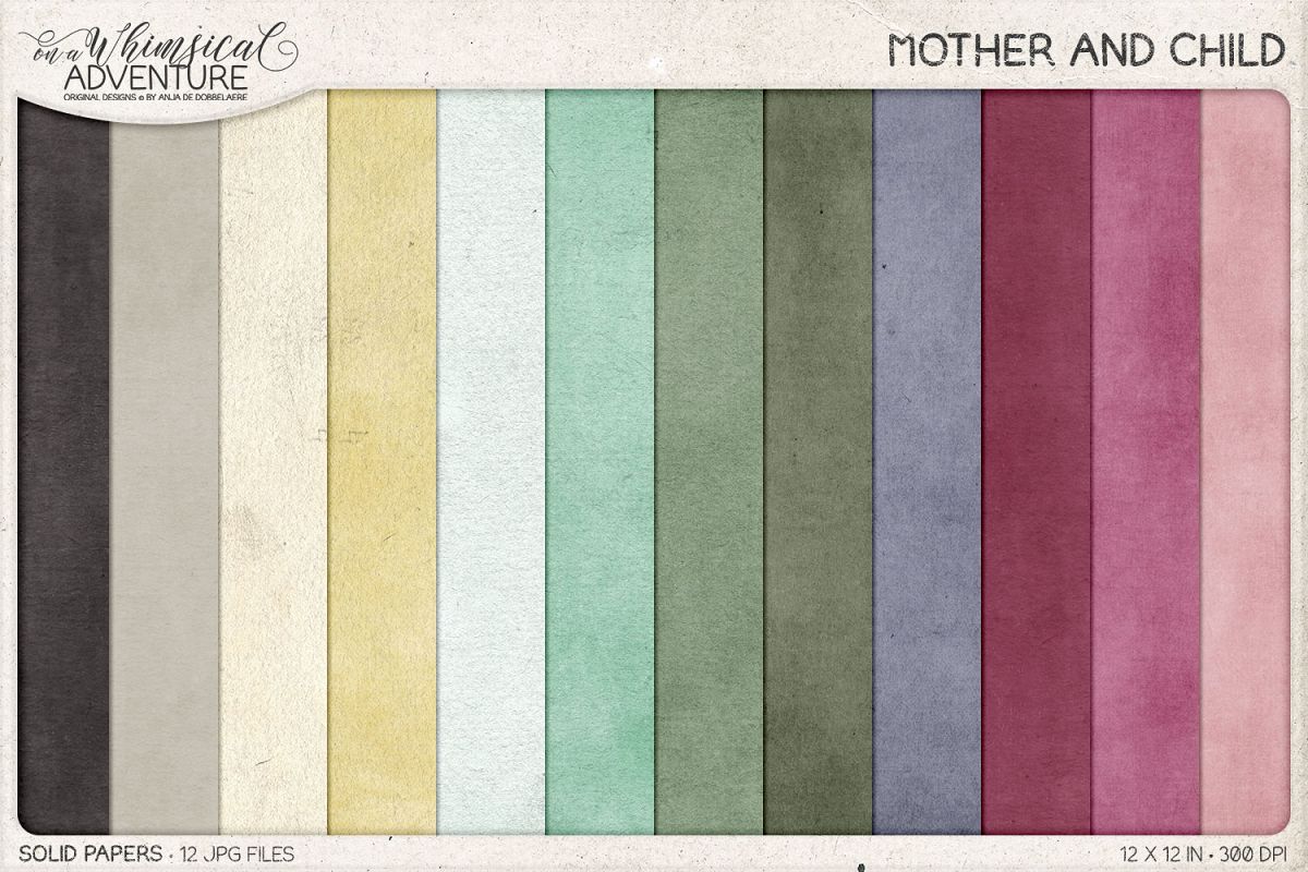 Mother And Child Solid Papers example image 1