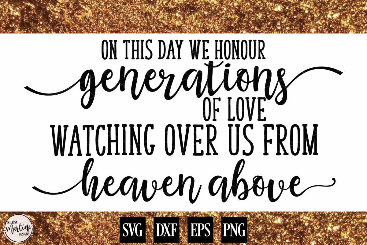 On This Day We Honour Generations of Love Wedding Sign example image 1