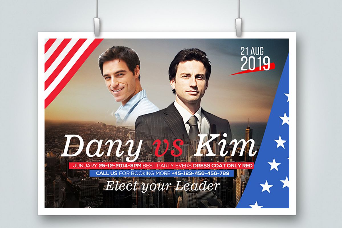 Election Voting Flyer Template example image 1