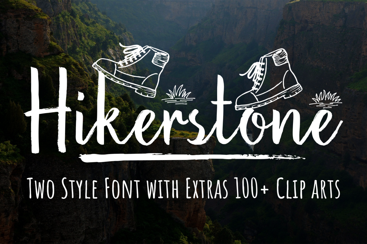 Hikerstone & 100 Extra Cliparts example image 1