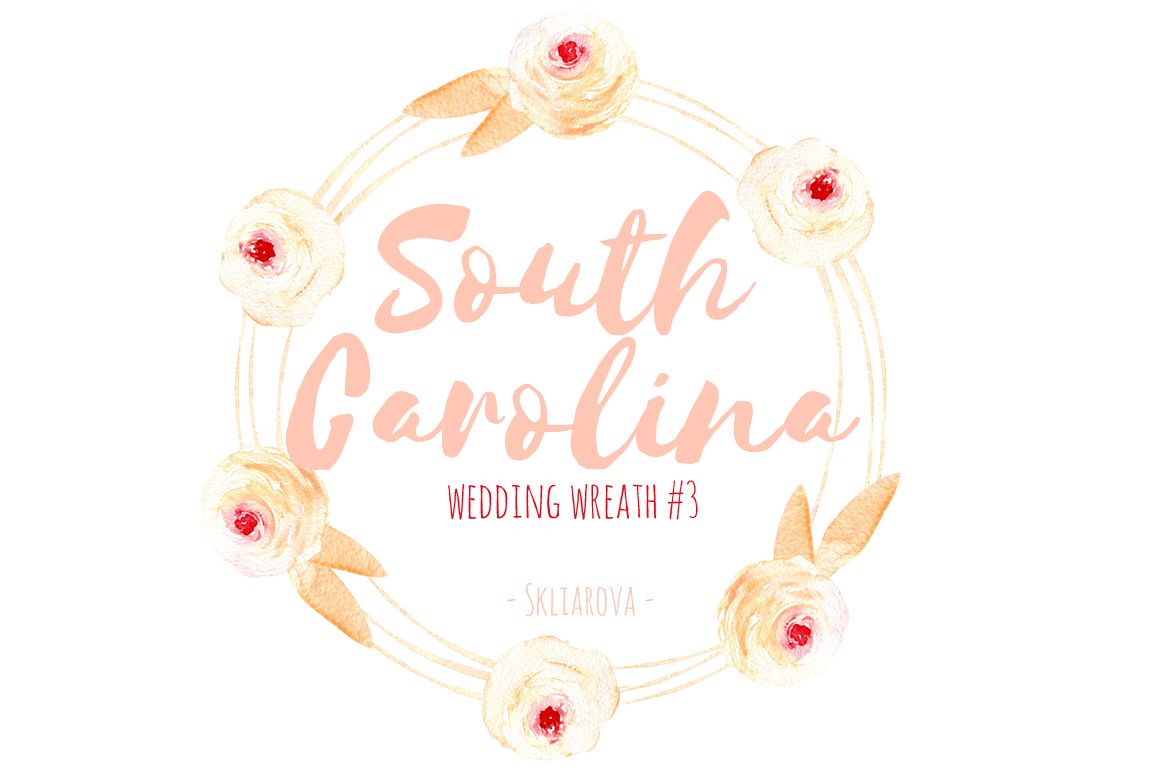South Carolina. Wreath #3 example image 1