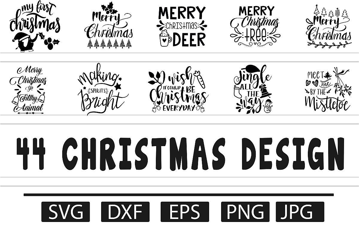 Christmas svg bundle example image 1