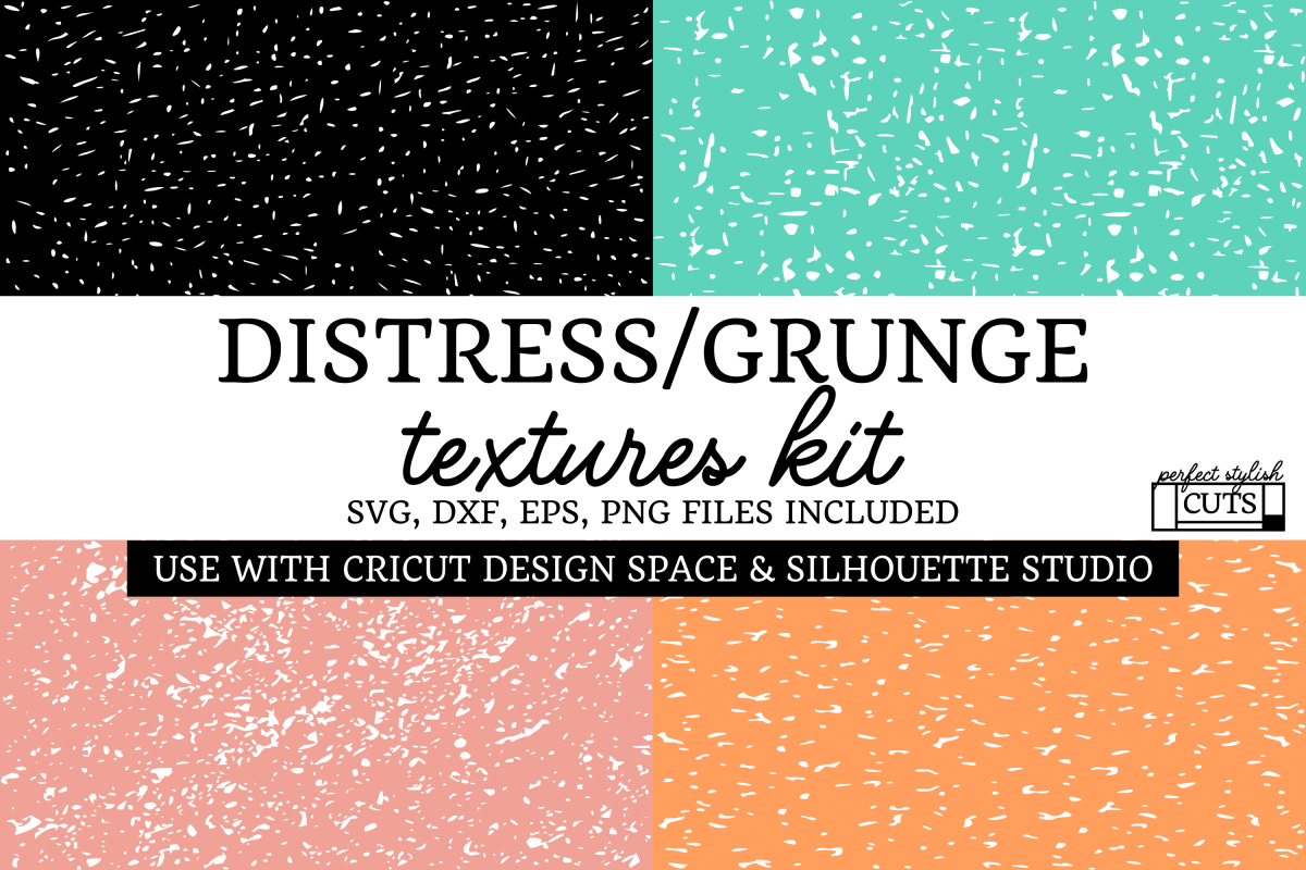 Download Grunge Textures Bundle, Distressed SVG Textures Kit