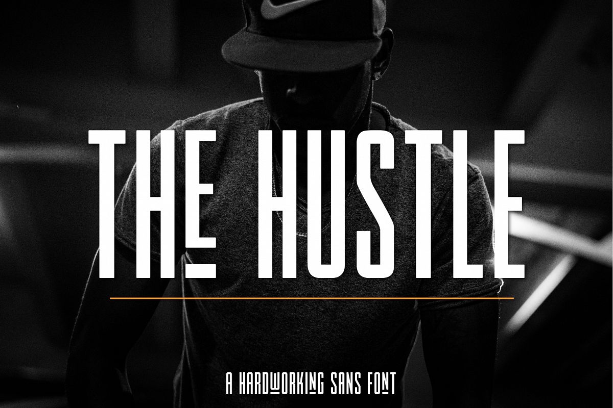 The Hustle Font example image 1
