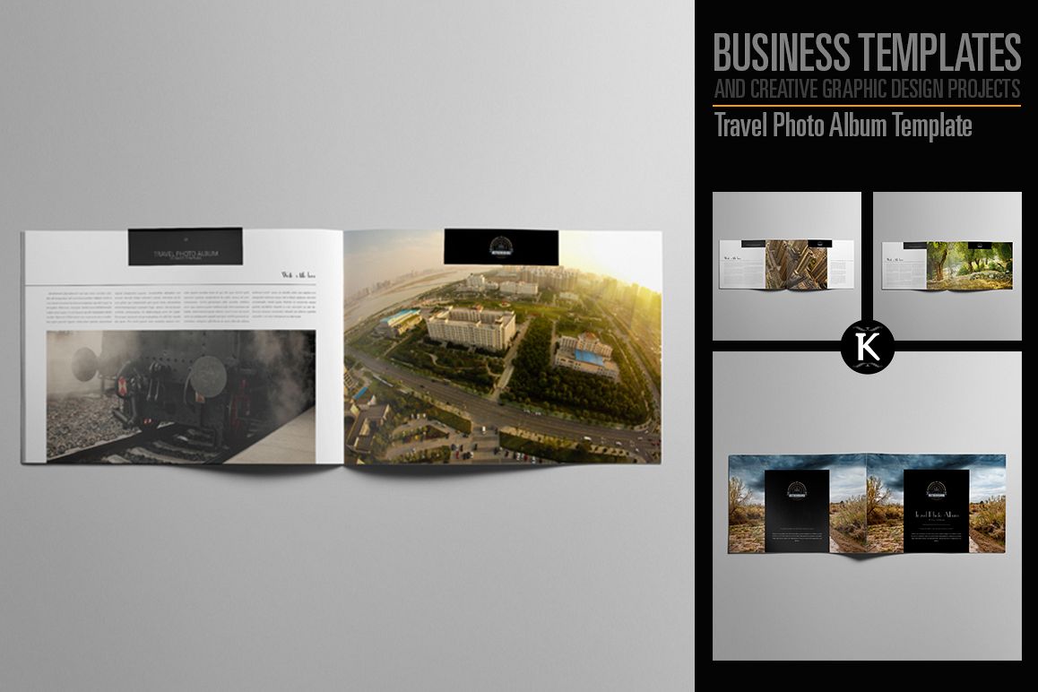 Travel Photo Album Template example image 1