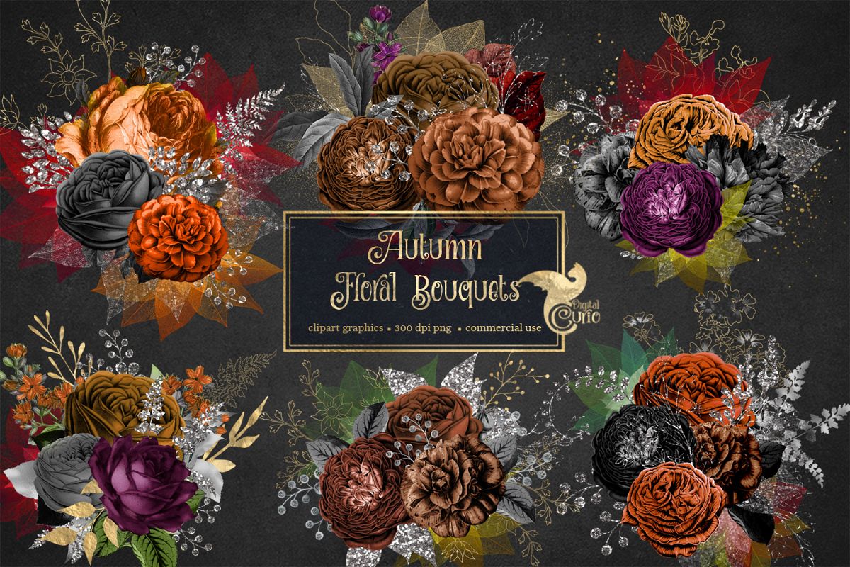 Autumn Floral Bouquets example image 1