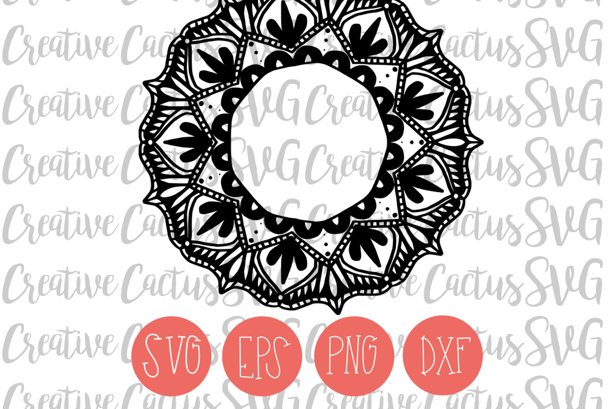 Download Mandala Monogram SVG (91344) | SVGs | Design Bundles
