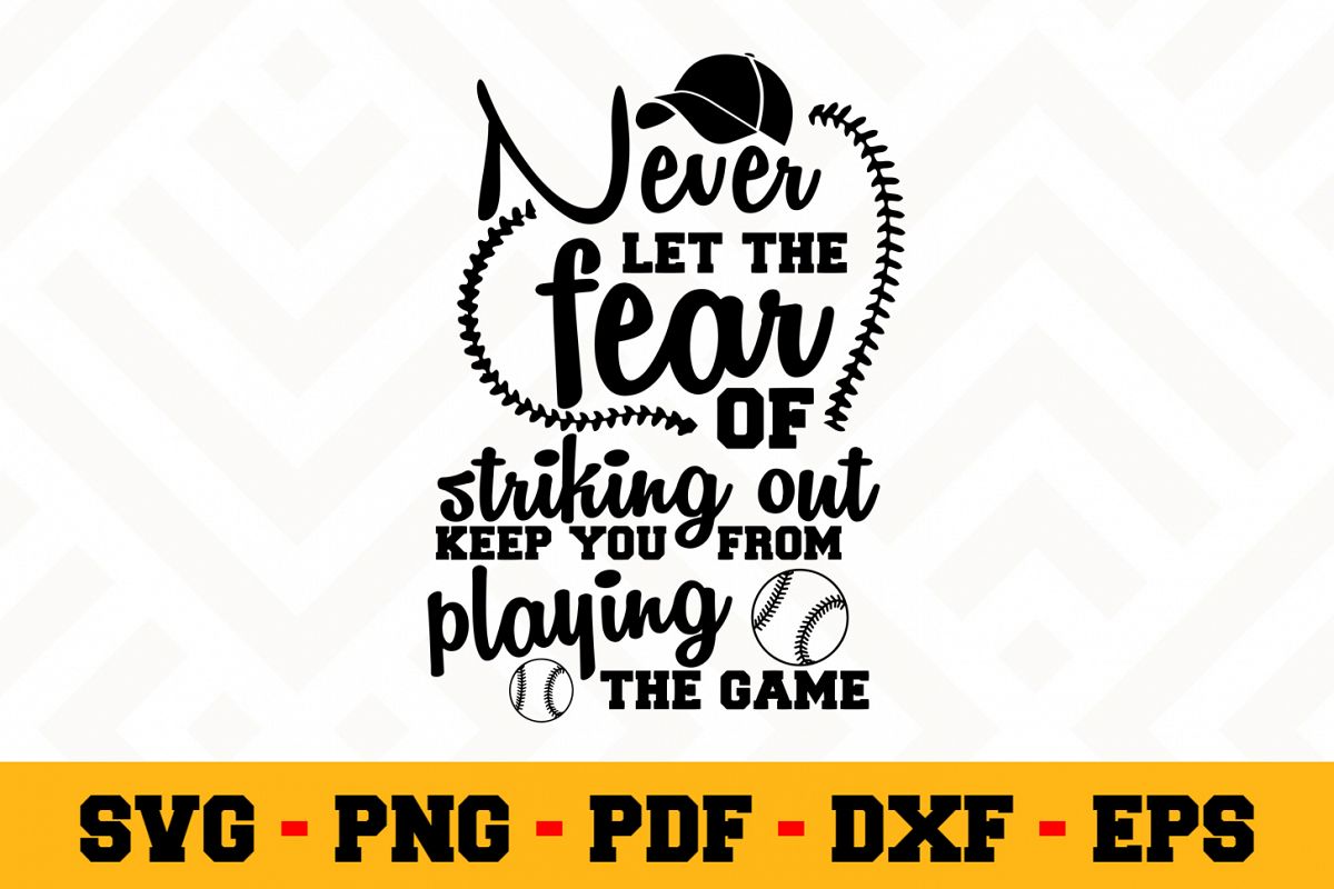 Baseball SVG Design n552 | Baseball SVG Cut File example image 1