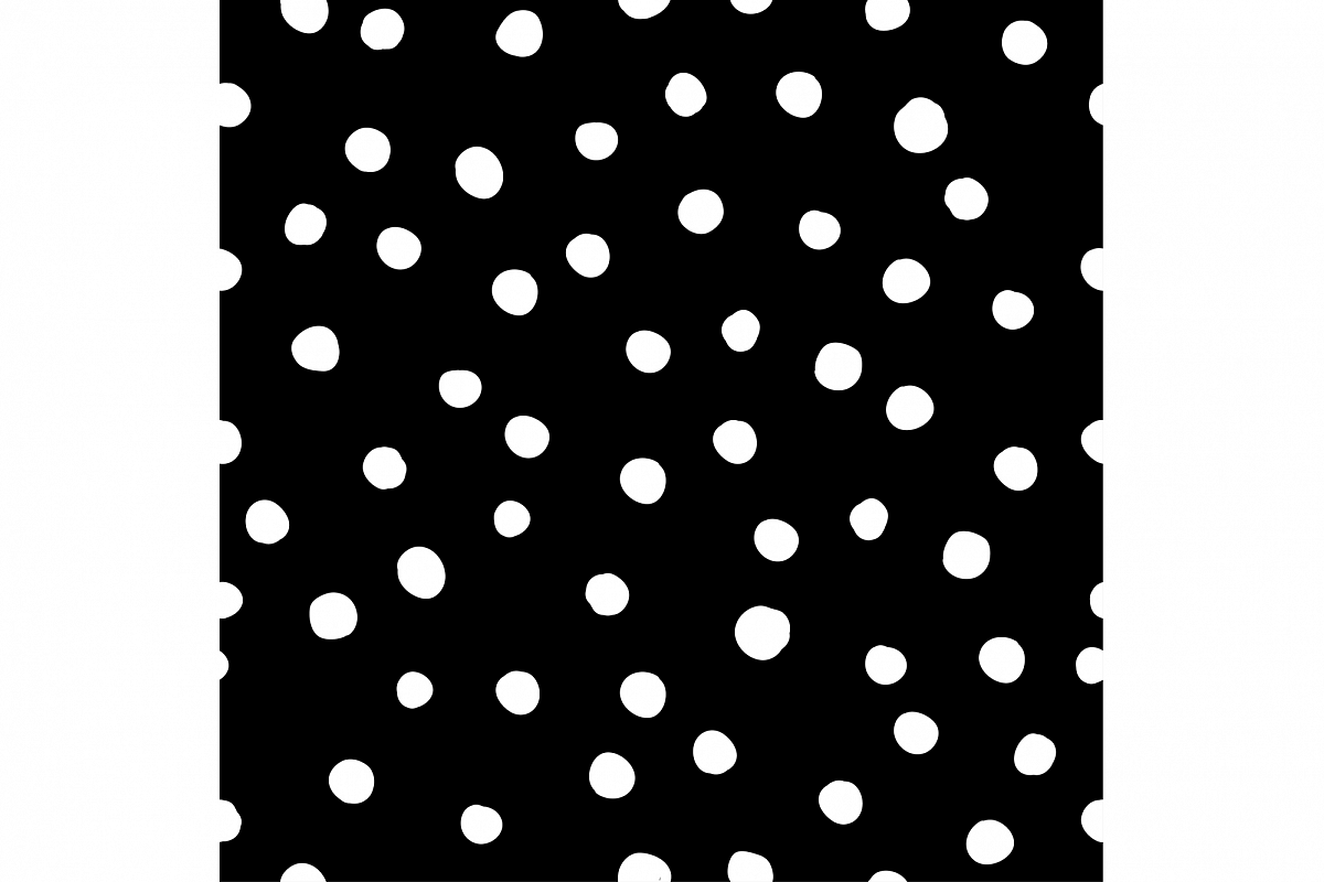 Seamless vector decorative background with polka dots. Print. Cloth design, wallpaper. example image 1