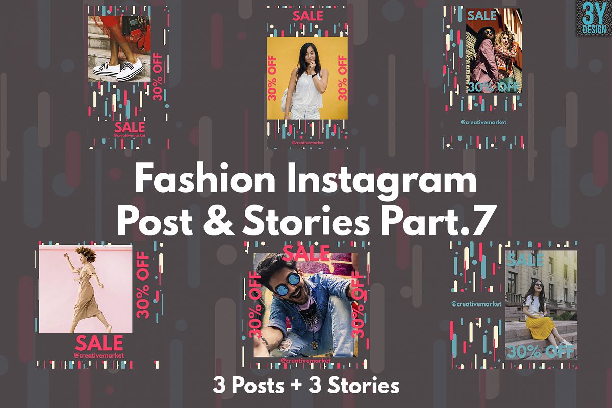 Fashion Instagram Posts & Stories example image 1
