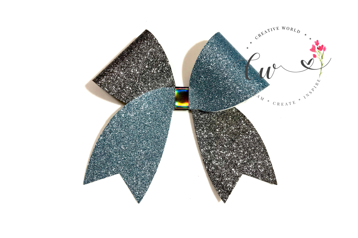 Cheer Hair Bow Digital Template |Hair Bow Template example image 1