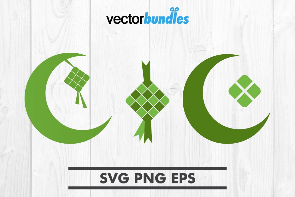 Ketupat food clip art svg example image 1
