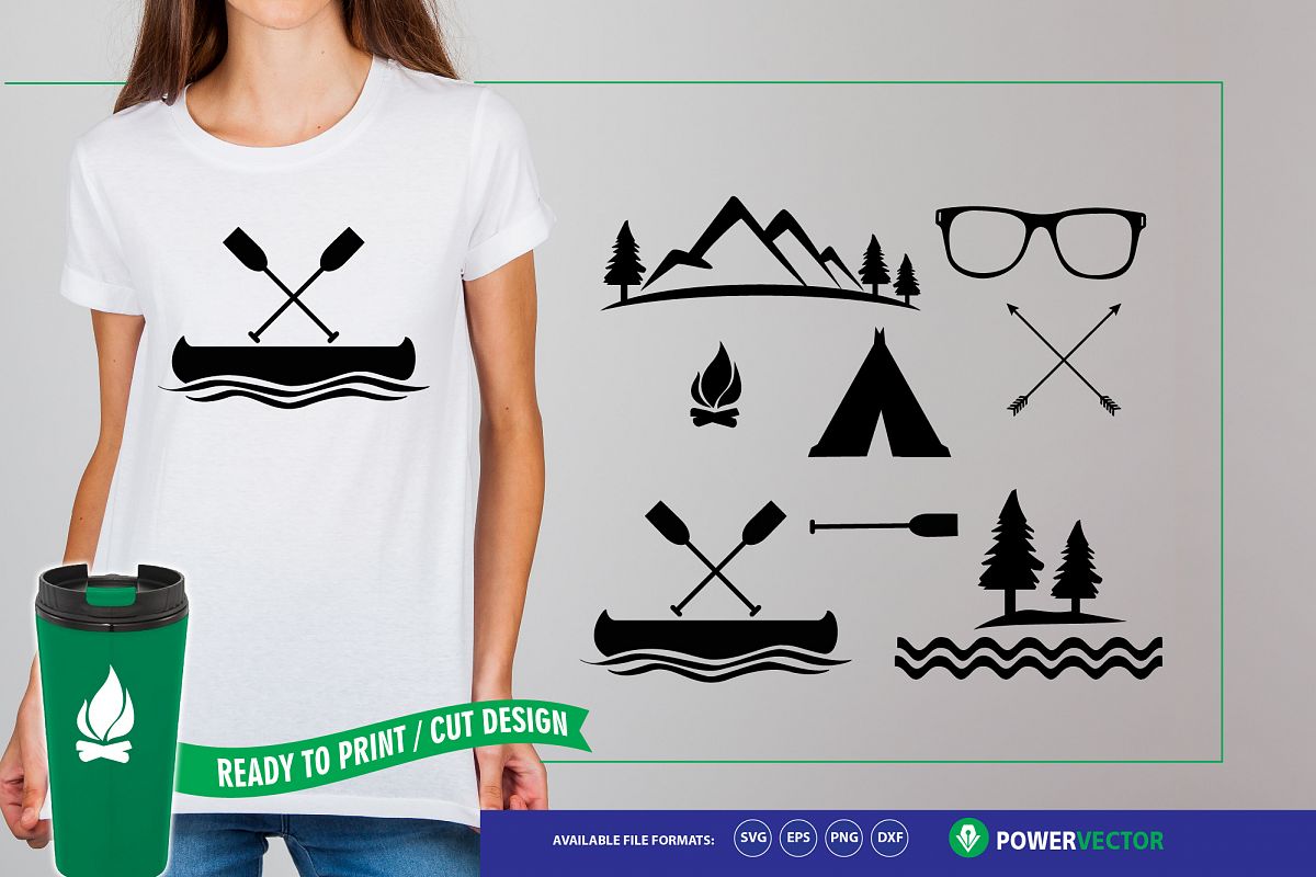 Adventure Clipart - Summer SVG Collection example image 1