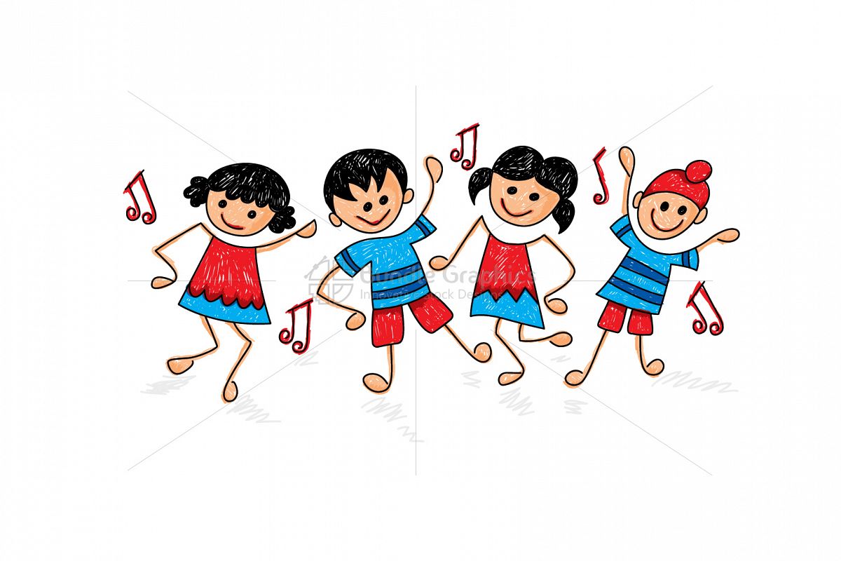 Kid Dance Activity Class Graphical Illustration example image 1