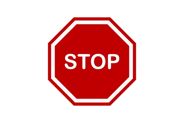 Stop icon example image 1