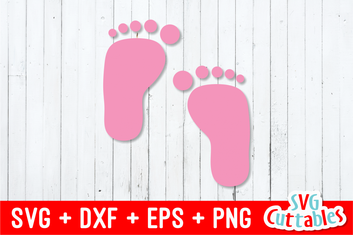 Baby Feet | svg Cut File (68718) | Cut Files | Design Bundles