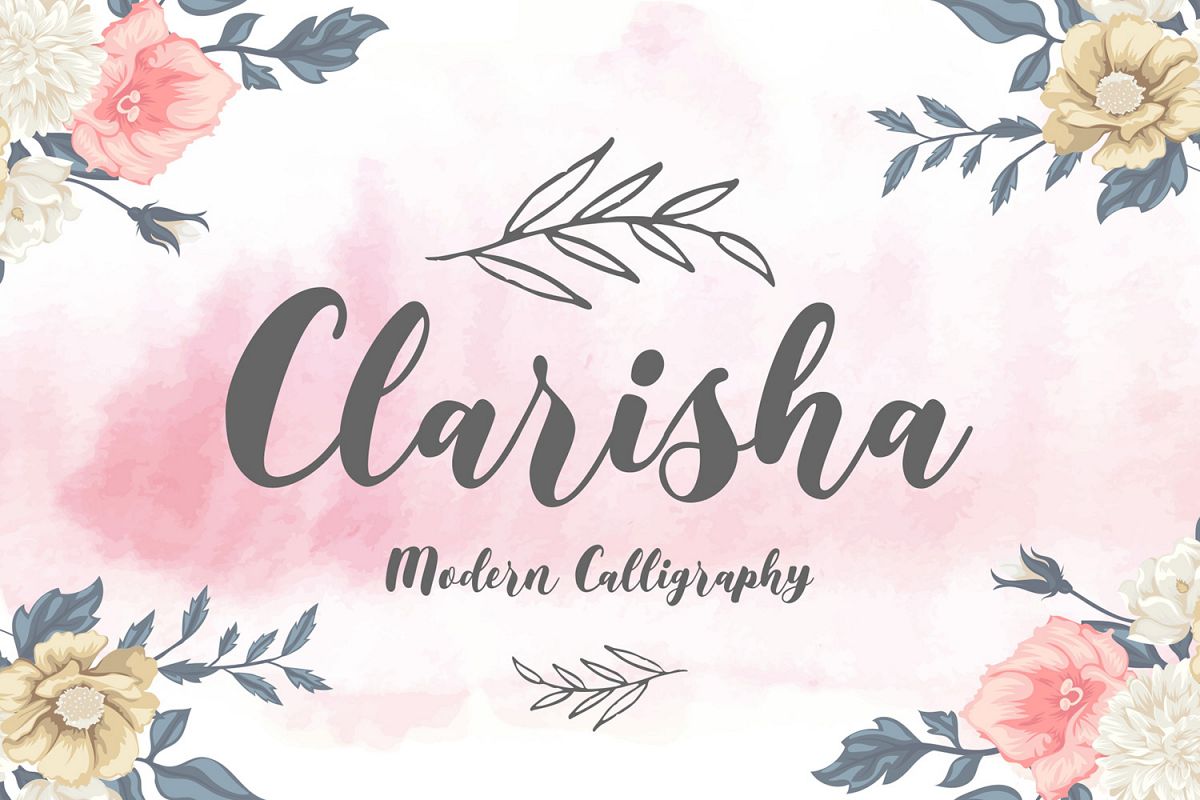 Clarisha Font Duo example image 1