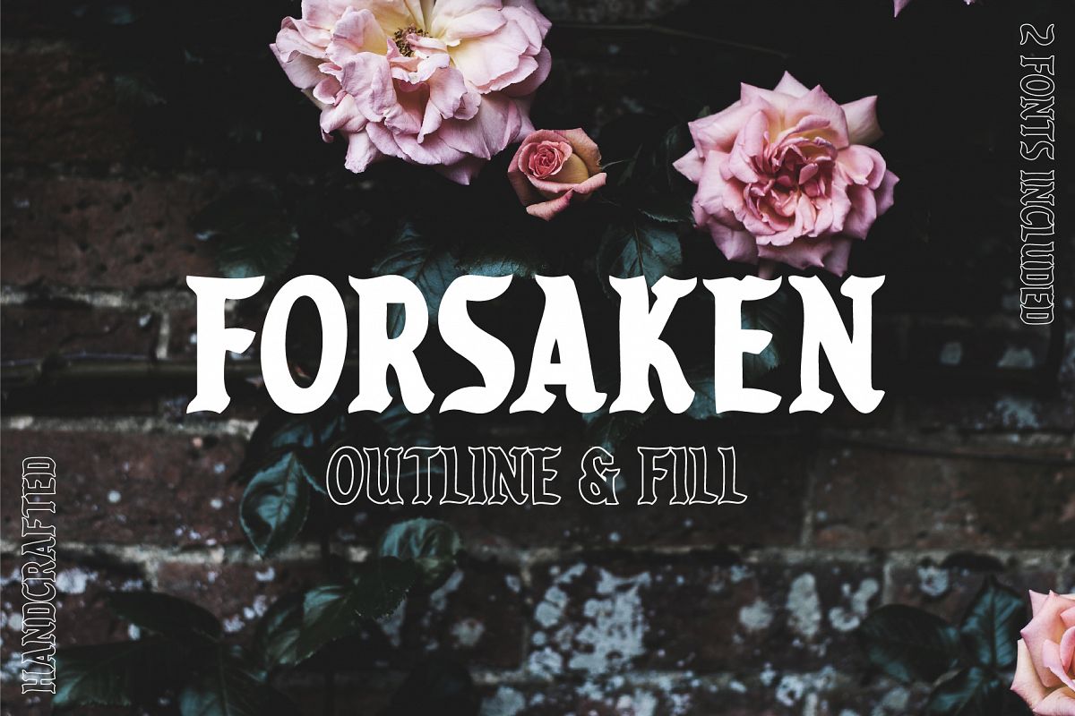 Forsaken Font example image 1