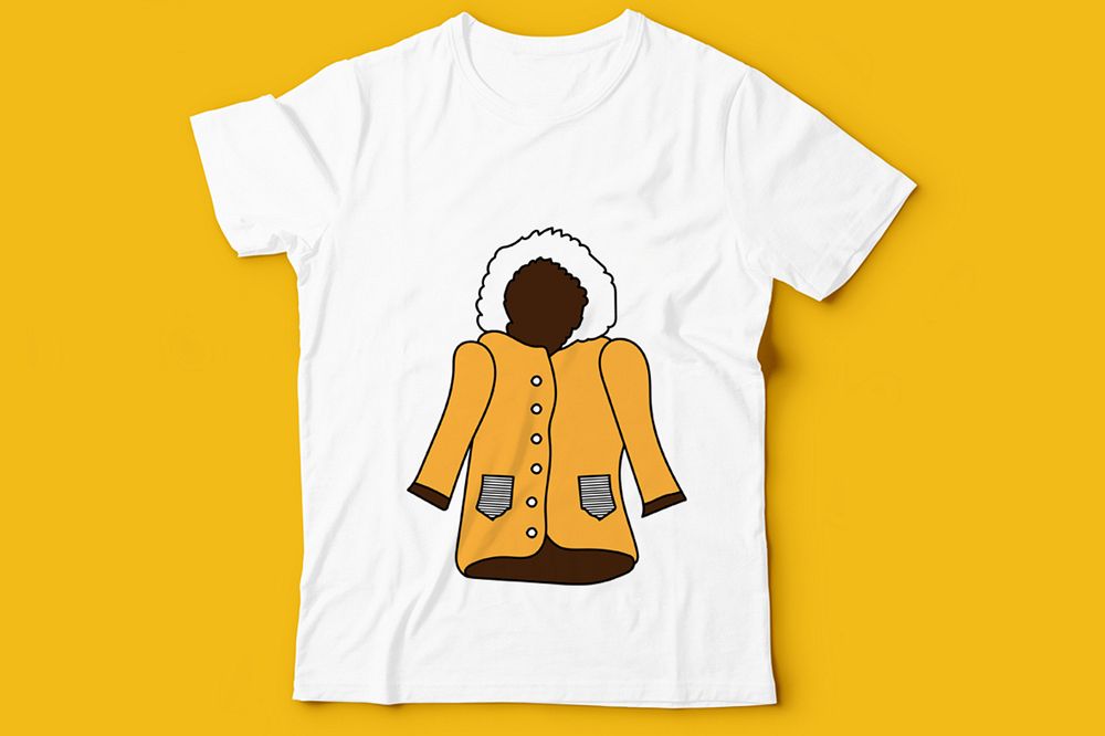 Kids T-Shirt Design Illustration example image 1
