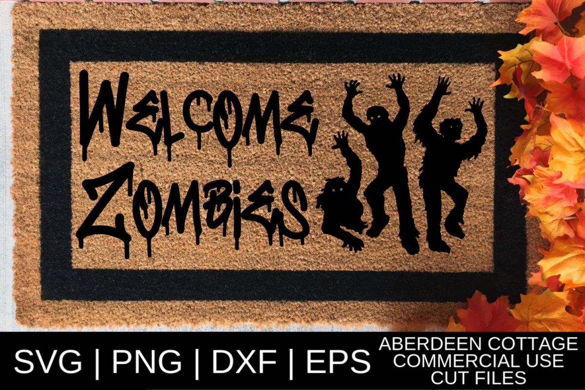 Welcome Zombies 2 SVG example image 1