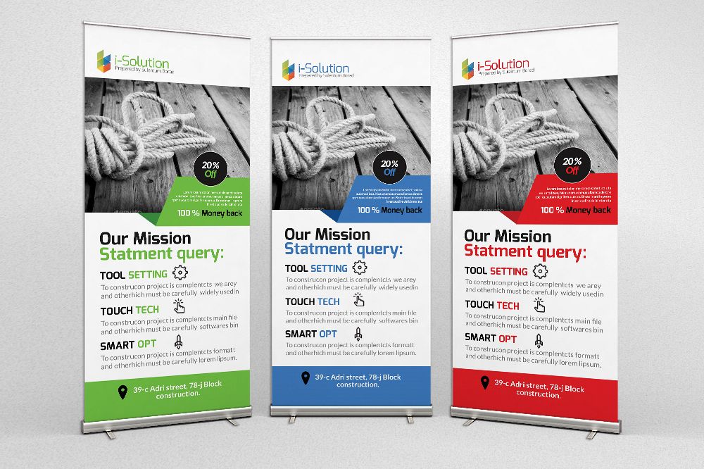 Business Roll Up Banners example image 1