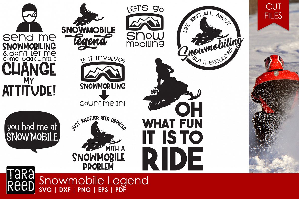 Snowmobile Legend Bundle example image 1