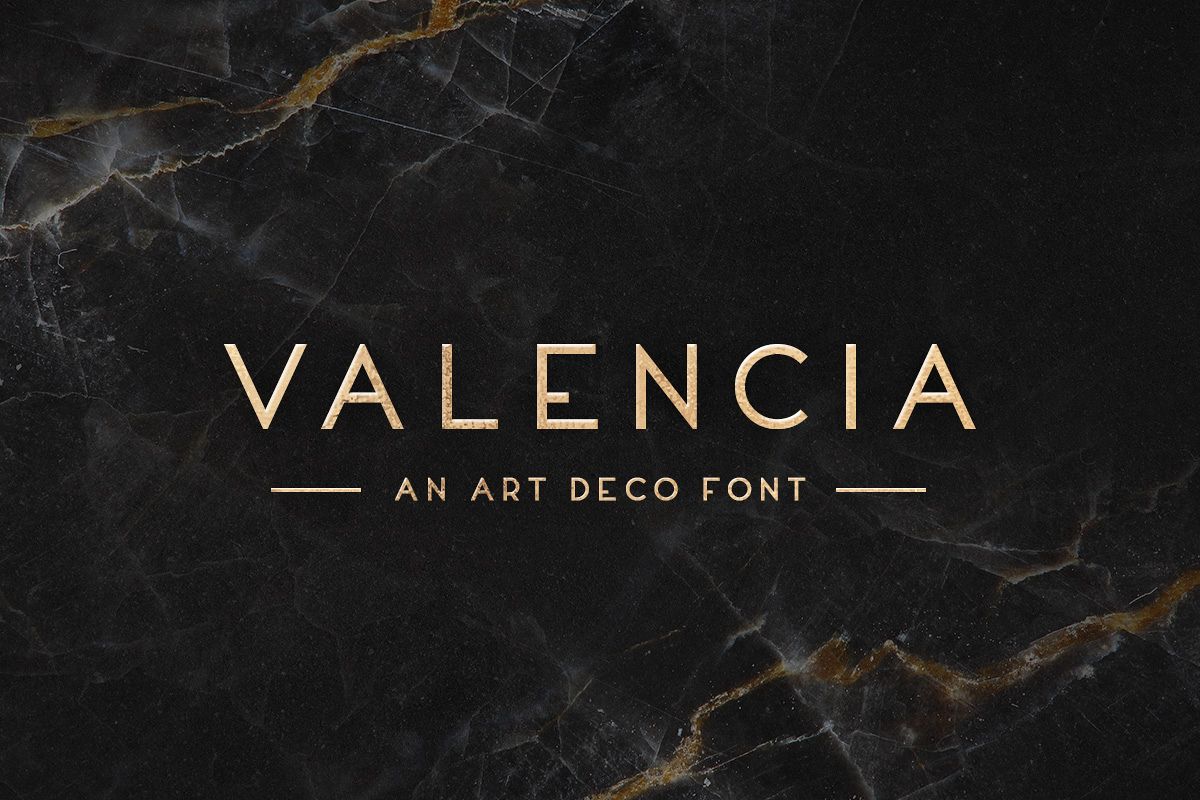 Valencia Typeface example image 1