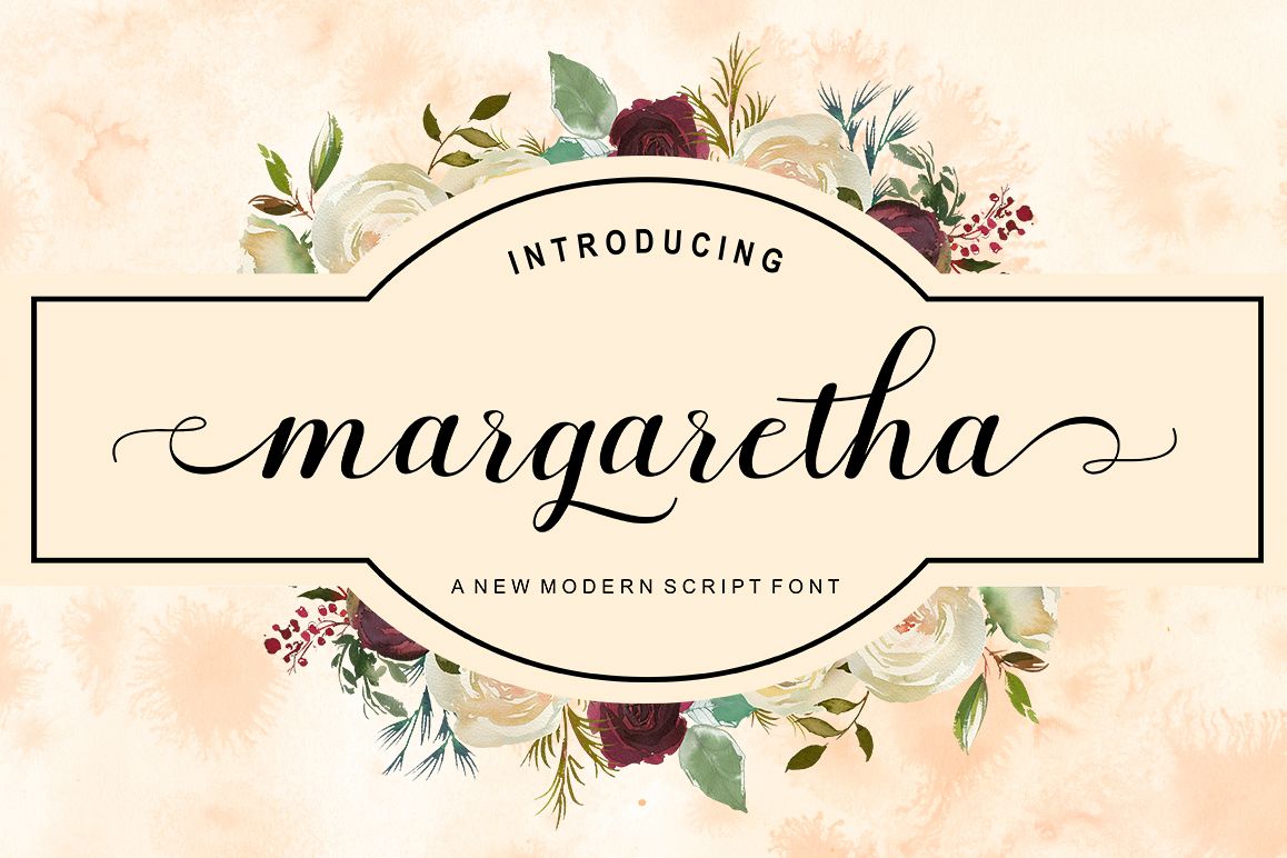 Margaretha Script example image 1