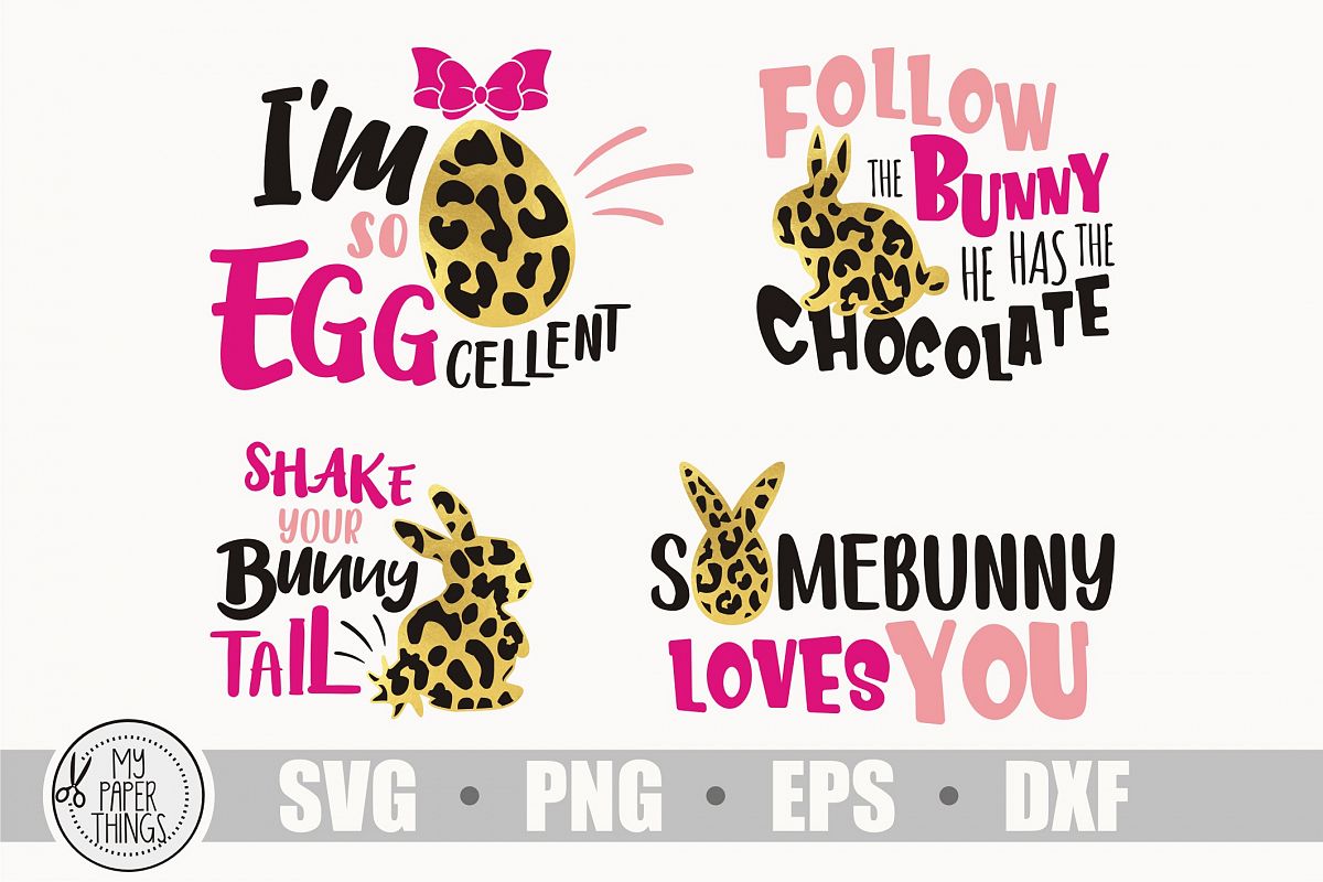 Download Easter svg bundle, Leopard print svg