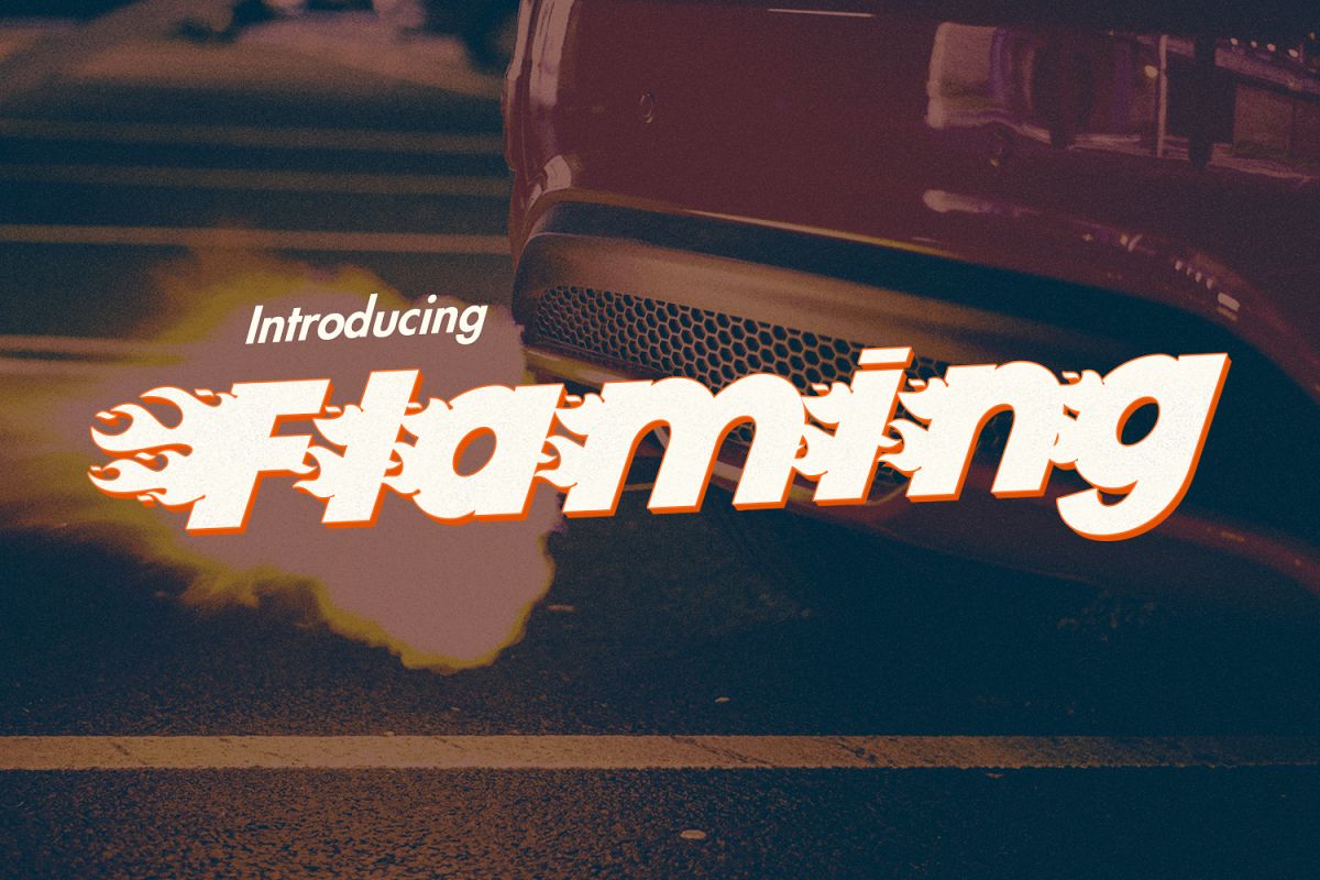 Flaming example image 1