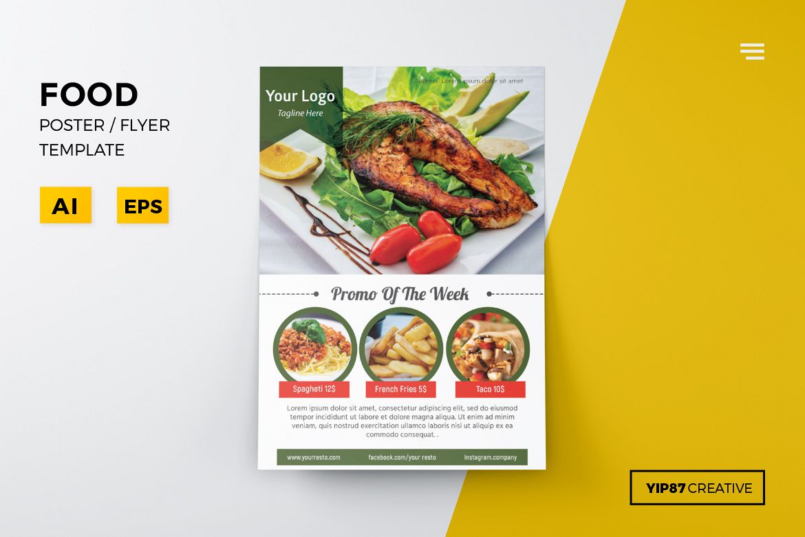Food Flyer example image 1