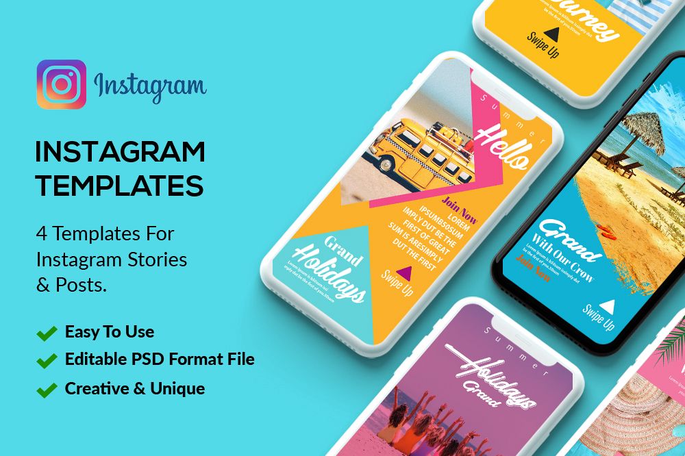 4 Instagram Stories Tour & Travel example image 1