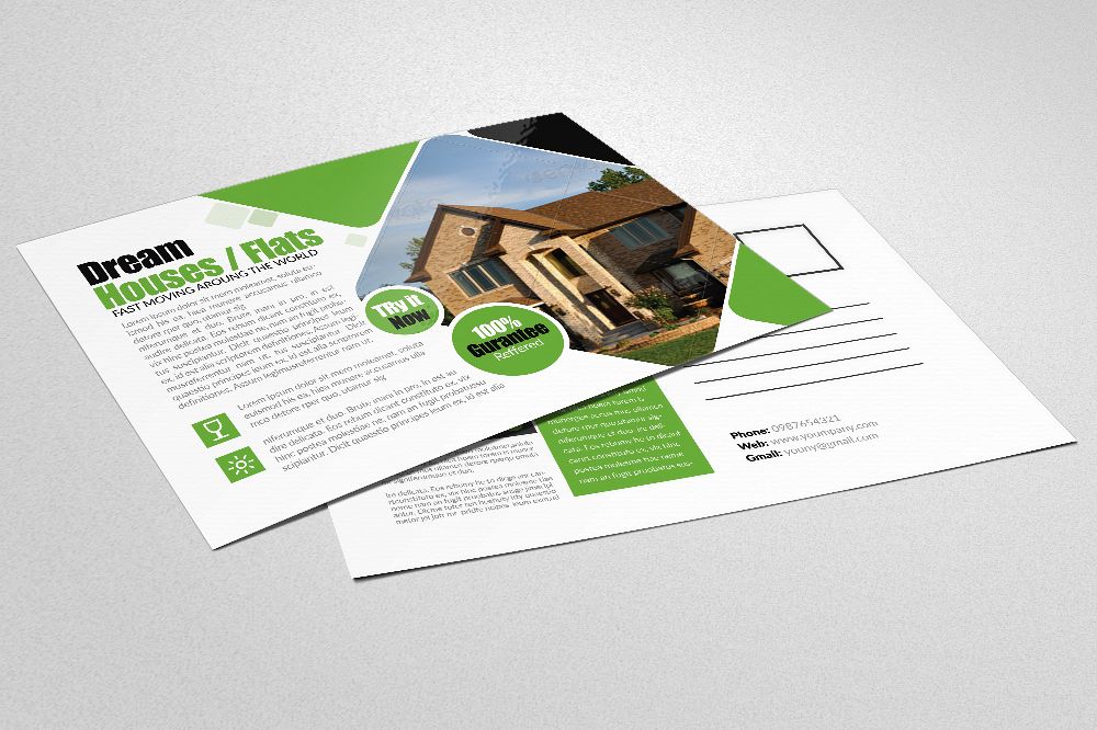 Real Estate Agency Postcards example image 1