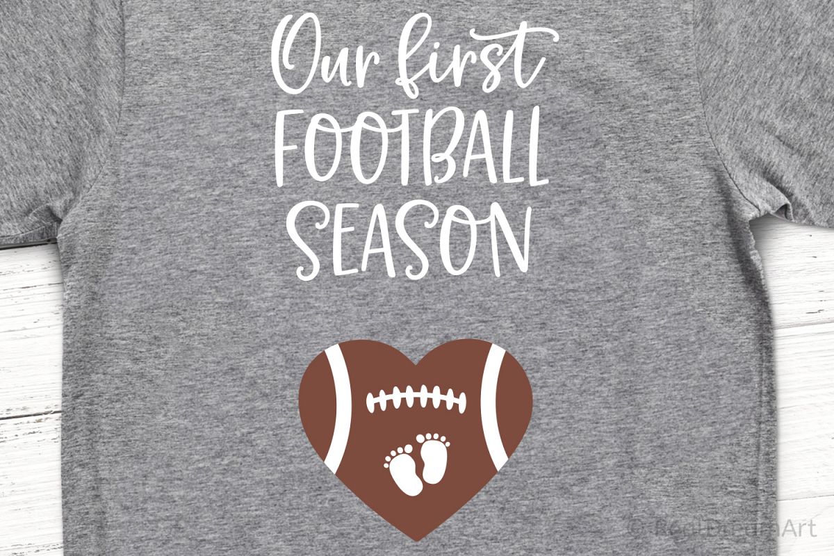 Our First Football Season SVG, DXF, PNG, EPS example image 1