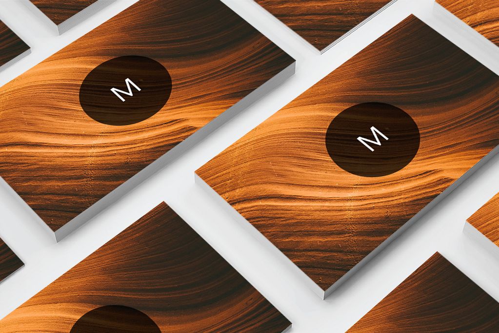Modern Pattern Texture Beautiful Professional Art Business Card example image 1